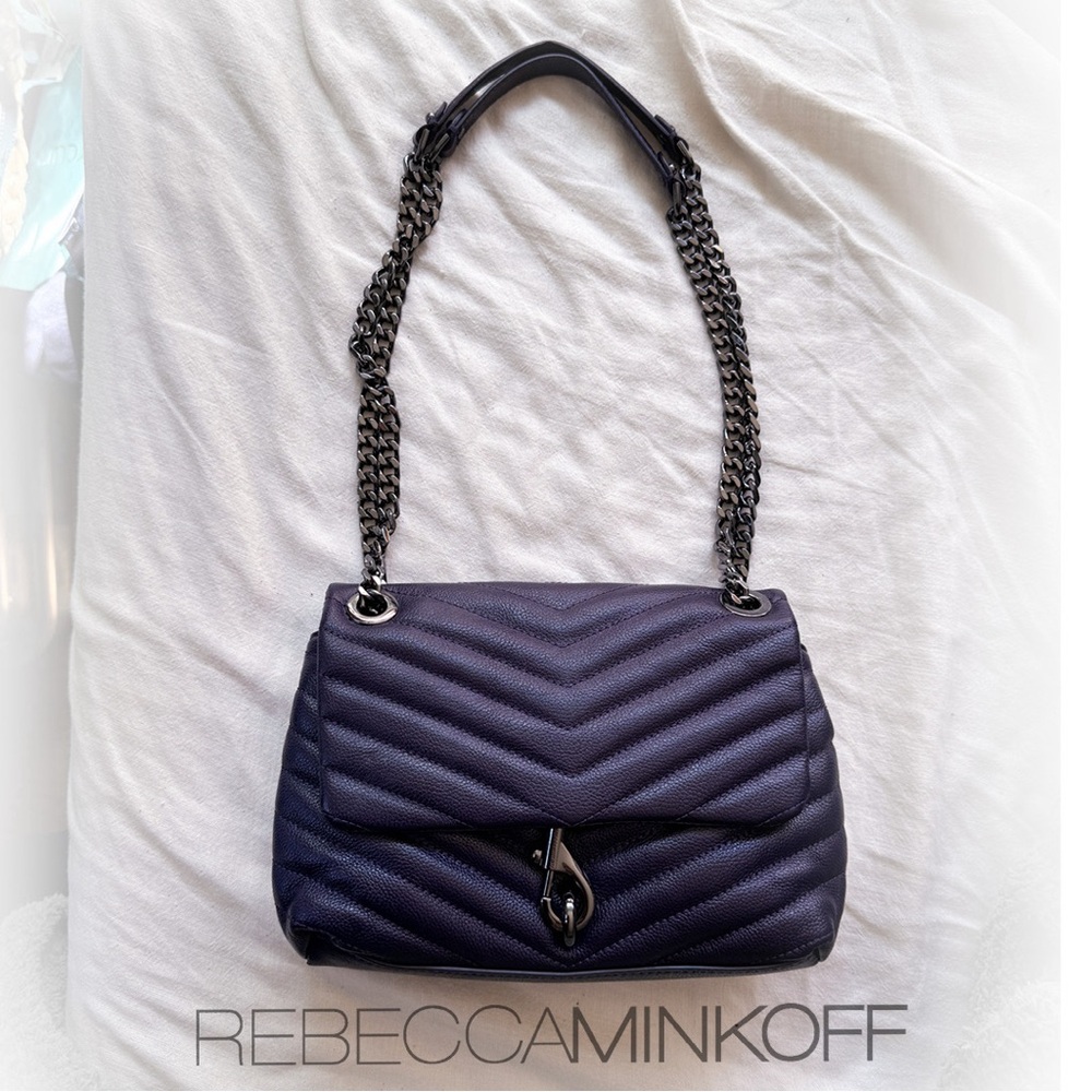 NWT Rebecca Minkoff Edie Crossbody in Deep Passion